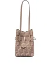 Fendi Origami Mini Handbag In Neutral