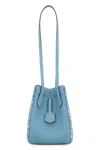 Fendi Women's Mini Origami Bucket Bag In Blue