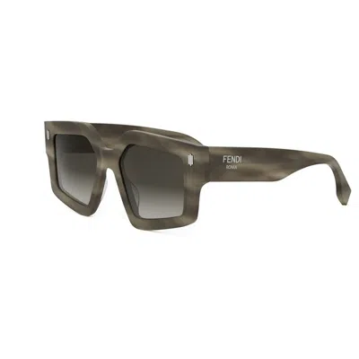Fendi Roma Fe40162i 50f In Gray