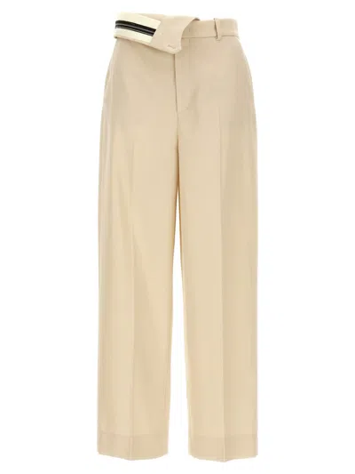 FENDI FENDI 'FENDI ROMA' GABARDINE TROUSERS