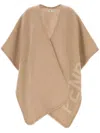 Fendi Roma Wool And Cashmere Blend Cape