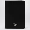 Fendi Vertical Ff All Over Card Holder Wallets Black In Black