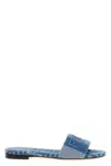 Fendi Logo-embroidered Slides
