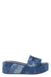 Fendi Sunny Slides With Open Toe And Platform Sole