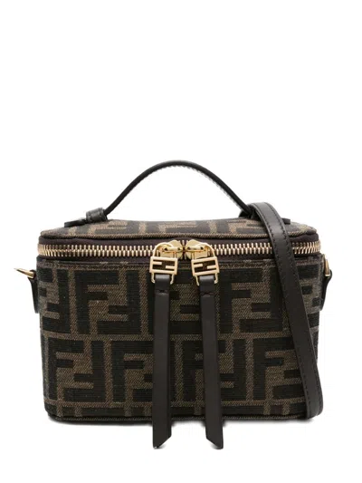 Fendi Vanity Handbag In Brown