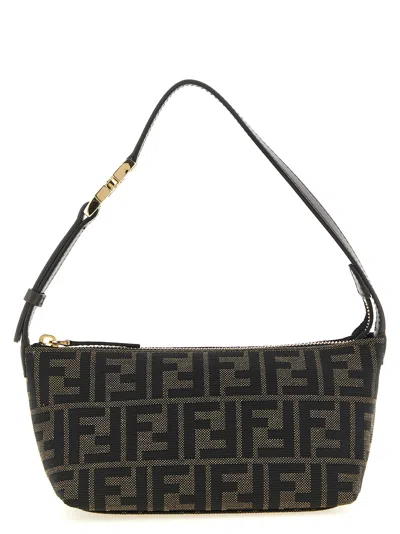 Fendi ' Vanity' Small Pouch In Brown