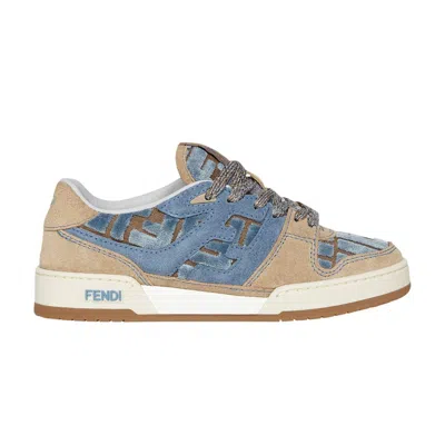 Pre-owned Fendi Wmns Match 'beige Blue' | Cream | Women's Size 40.5