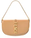 Fendi Graphy Leather Wallet On Chain
