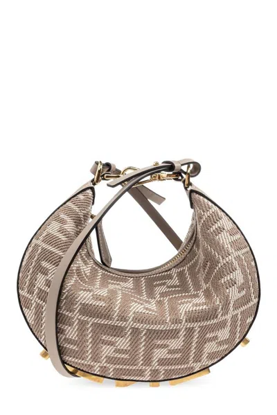 驚きの激安価格 Fendi Graphy ModeSens | Grey In Bag Shoulder Mini バッグ