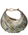 Fendi Graphy Nano Ff Canvas Bag Charm