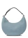 Fendi Small Shoulder Bag Adjustable Detachable Handle In Blue