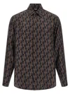 Fendi All-over Print Long Sleeves Shirt In Multi