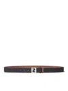 Fendi Ff 30mm Reversible Belt In Multi