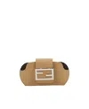 Fendi Ff Baguette Clasp Glasses Case In Green