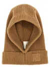 Fendi Ff Balaclava In Beige