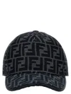 Fendi Ff Baseball Cap In Blu