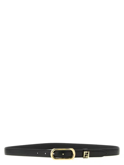 Fendi Ff Belt In Black