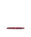 Fendi Ff Belt In Pink