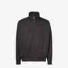 Fendi Ff Bomber Jacket In Nylon In Black
