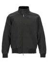 Fendi Dark Blue Denim Selleria Jacket In Tabacco