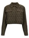 FENDI FF CANVAS JACKET