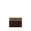 Fendi Ff Card Holder In Multi