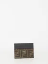 Fendi Ff Cardholder In Multi