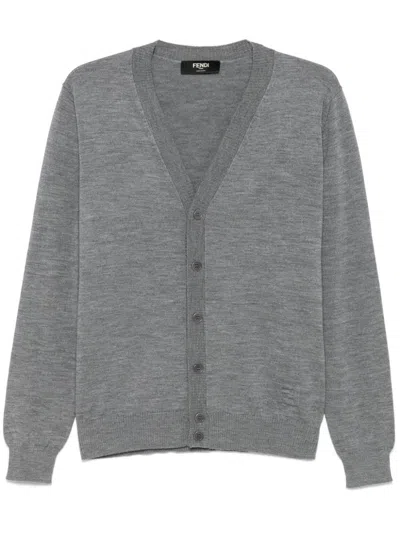 FENDI `FF` CARDIGAN