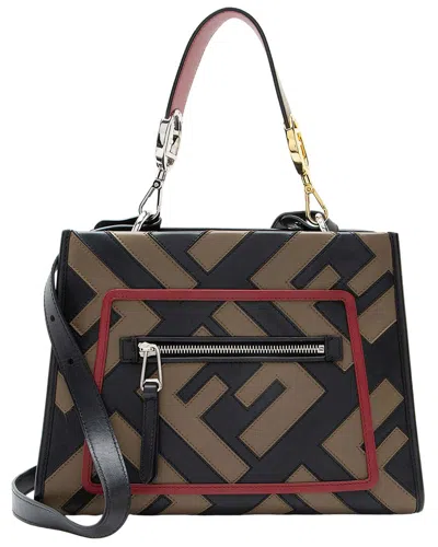 Fendi Ff Century Runaway Small Tote (authentic Pre-loved)
