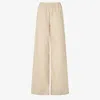 Fendi Ff Logo Pants In Neutral