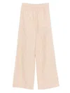 Fendi Ff-jacquard Elasticated-waist Trousers In Neutral