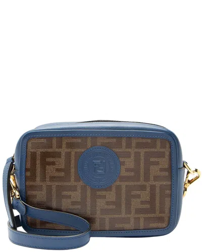 Fendi Ff Coated Canvas 1974 Mini Camera Bag (authentic Pre-loved)