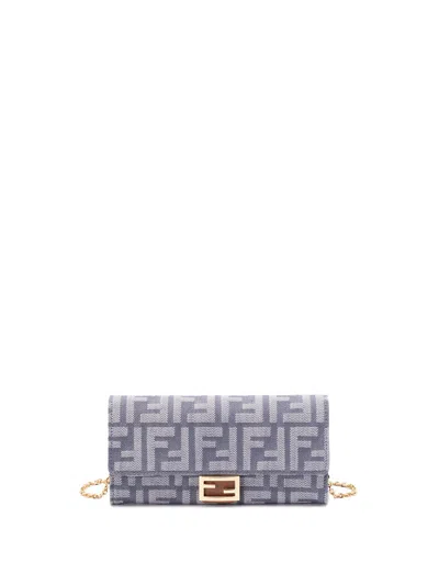 FENDI `FF` CONTINENTAL WALLET ON CHAIN