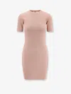 Fendi Ff Knit Mini Dress With Micro Motif