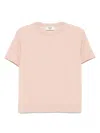 Fendi Ff Cotton And Viscose Short Sleeved Jumper