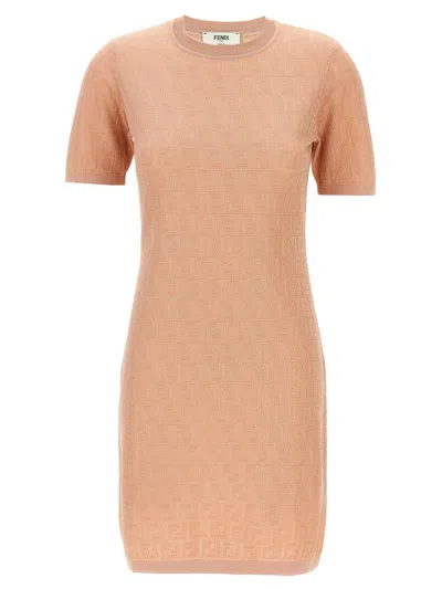 FENDI FENDI FF COTTON DRESS