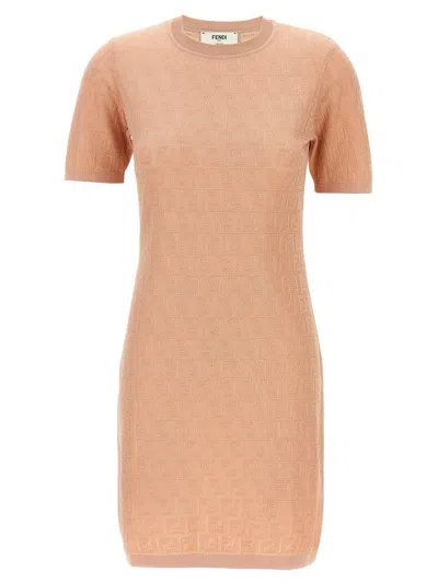 FENDI FENDI FF COTTON DRESS