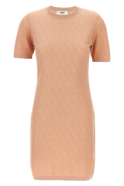 FENDI FENDI FF COTTON DRESS