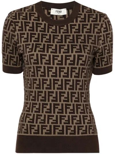 FENDI FENDI FF COTTON JERSEY