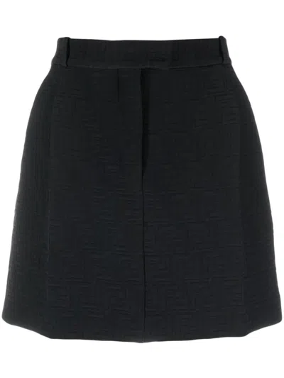 FENDI FENDI FF COTTON MINI SKIRT