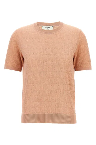 FENDI FENDI FF COTTON T-SHIRT