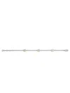 Fendi Ff Cube Bracelet Accessories In Metallic