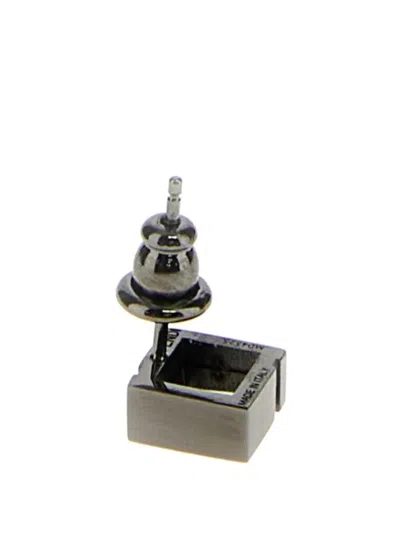 FENDI FF CUBE EARRING