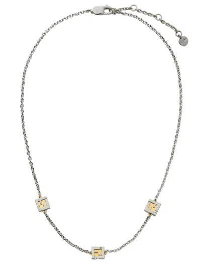 FENDI FENDI FF CUBE NECKLACE
