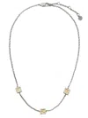 Fendi Gold And Silver-colored Necklace In Silver