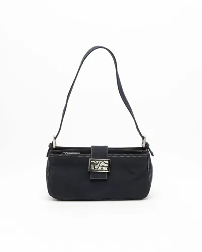 Fendi Ff Denim Bag