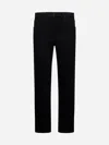 Fendi Women Ff Denim Jeans In Black