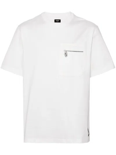 FENDI FF-DETAILED T-SHIRT