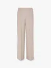 Fendi Ff Diagonal 3d Wool Trouser In Neutral