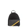Fendi Ff Diagonal Backpack In Black